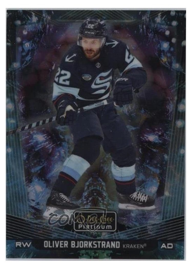 2024-25 O-Pee-Chee Platinum Base Set Oliver Bjorkstrand #159 card