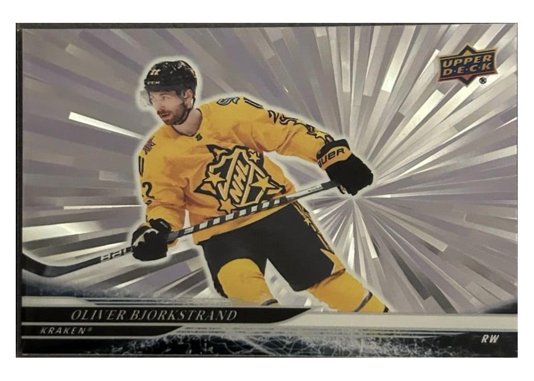 2024-25 Upper Deck Base Set Oliver Bjorkstrand #688 card