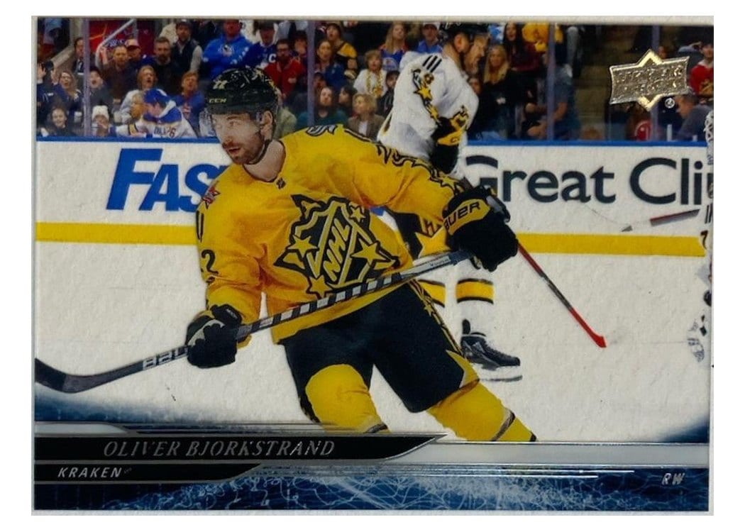 2024-25 Upper Deck Base Set Oliver Bjorkstrand #688 card