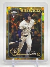2024 Topps Chrome Update Sapphire Edition Base Set Oliver Dunn #USCS310 card