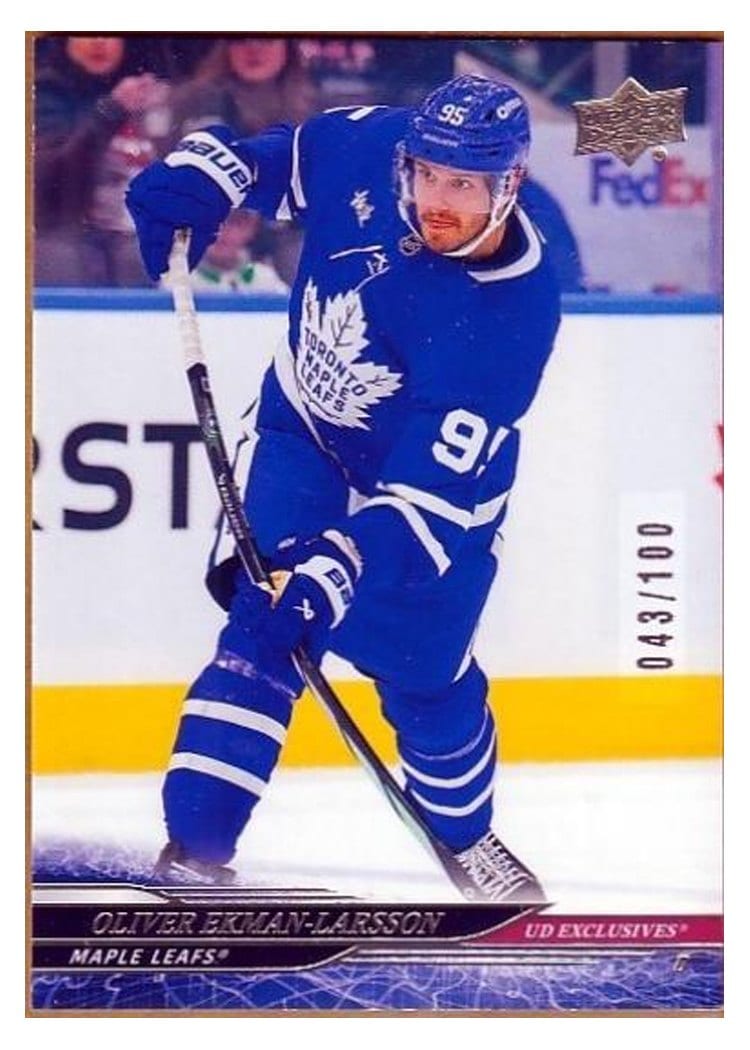 2024-25 Upper Deck Base Set Oliver Ekman-Larsson #625 card
