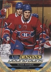 2024-25 Upper Deck UD Canvas Oliver Kapanen #C226 card