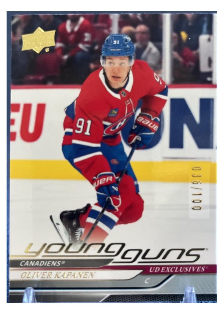 2024 Upper Deck Oliver Kapanen #461 card