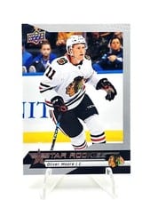 2025-26 Upper Deck Star Rookies Base Star Rookies Autographs Oliver Moore #19 card