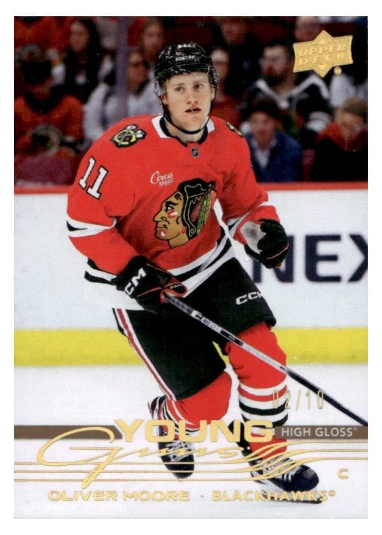 2025 Upper Deck Oliver Moore #216 card