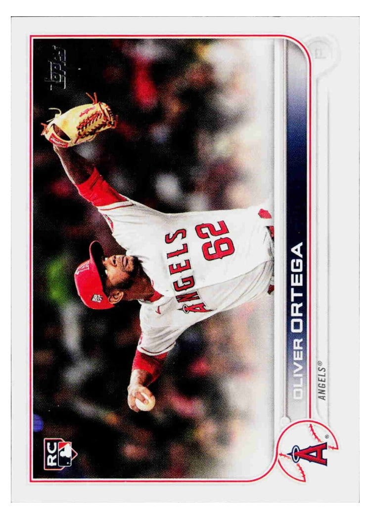 2022 Topps Base Set Oliver Ortega #554 card