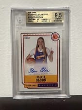 2024 Topps Chrome McDonald's All-American Event Autographs Olivia Olson #EA-OO card
