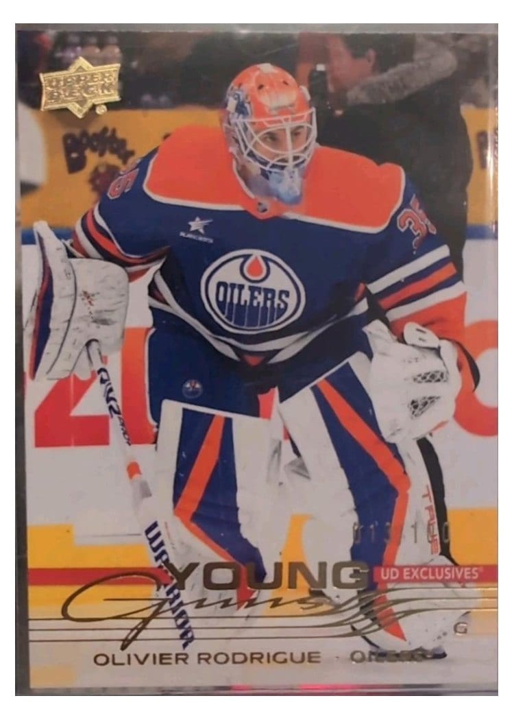 2025 Upper Deck Olivier Rodrigue #203 card