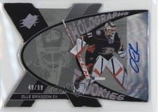 2023-24 SPx Autograph Holograph Rookies Olle Eriksson Ek #HGR-OE card