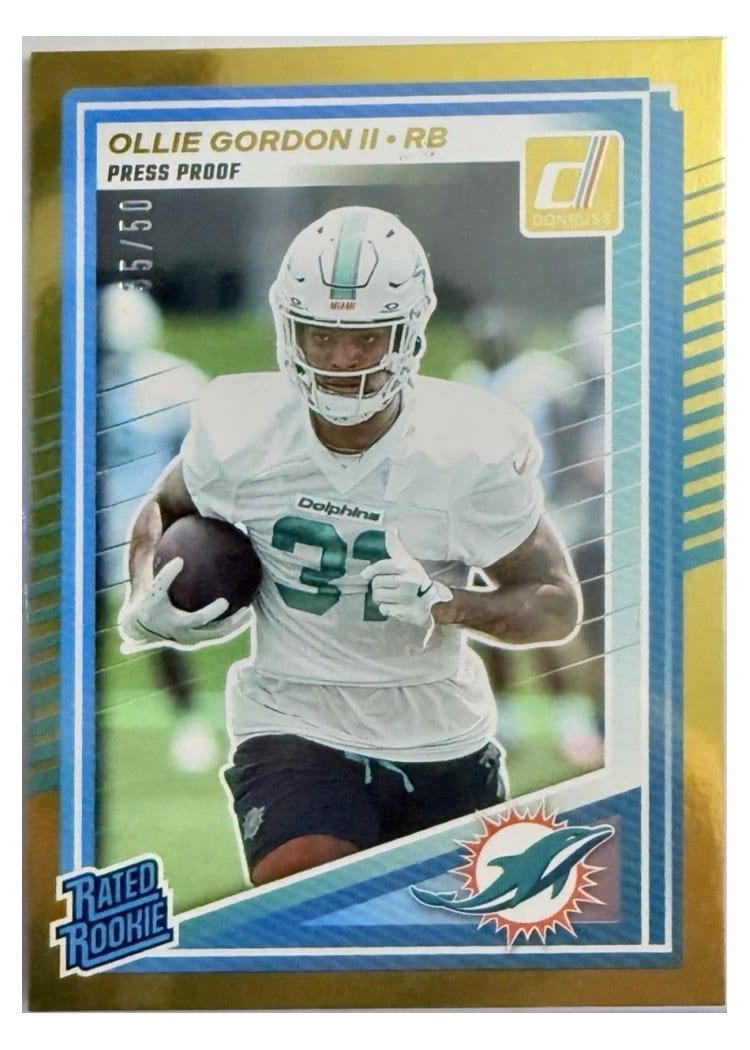2025 Donruss Base Set Ollie Gordon II #394 card