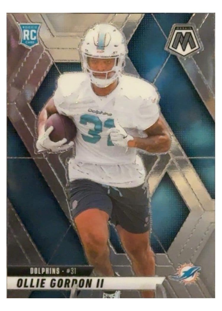 2025 Panini Mosaic Base Set Ollie Gordon II #310 card