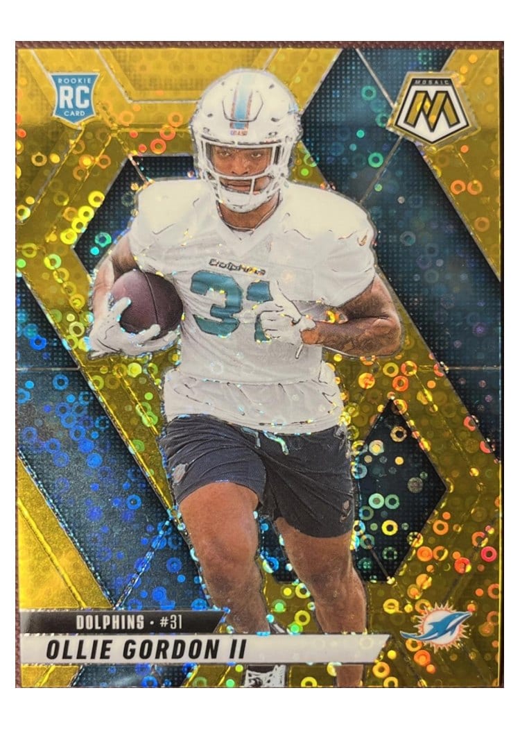 2025 Panini Mosaic Base Set Ollie Gordon II #310 card