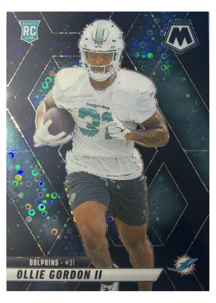 2025 Panini Mosaic Base Set Ollie Gordon II #310 card
