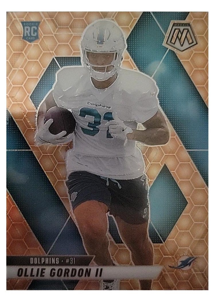 2025 Panini Mosaic Base Set Ollie Gordon II #310 card