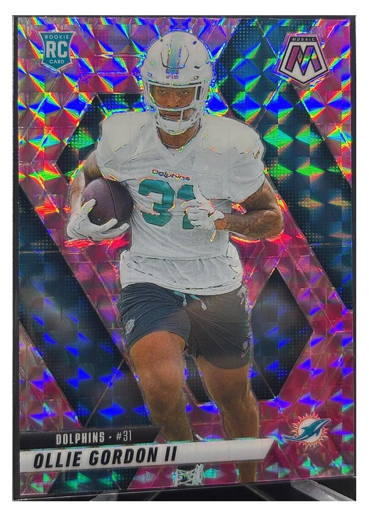 2025 Panini Mosaic Base Set Ollie Gordon II #310 card