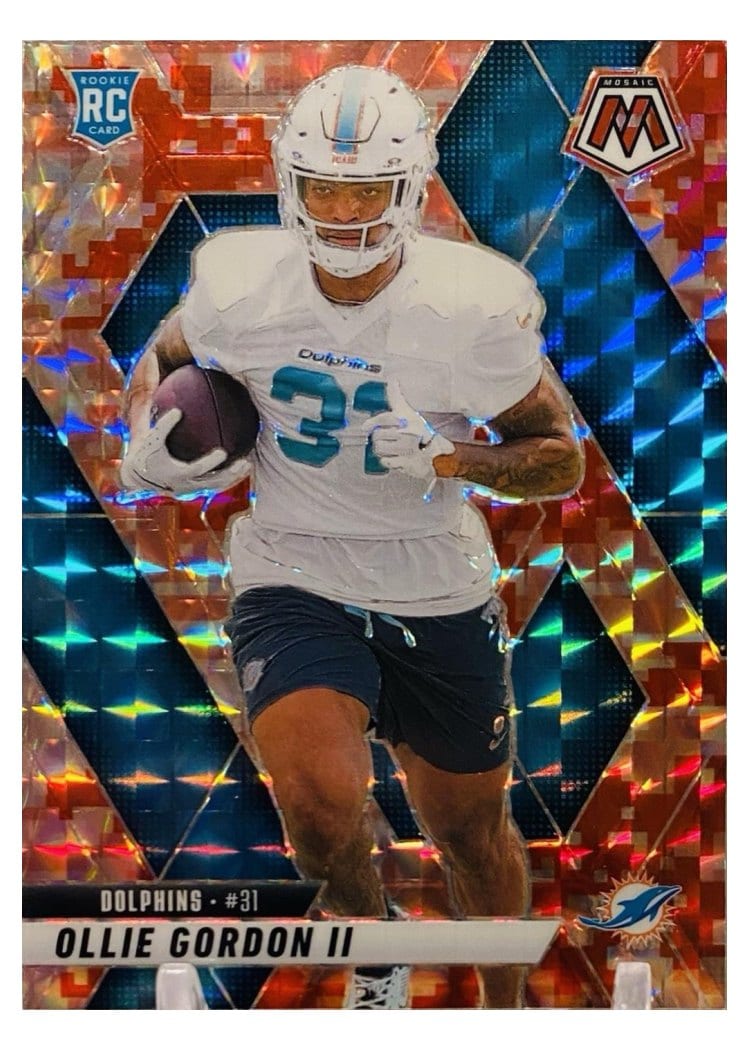 2025 Panini Mosaic Base Set Ollie Gordon II #310 card
