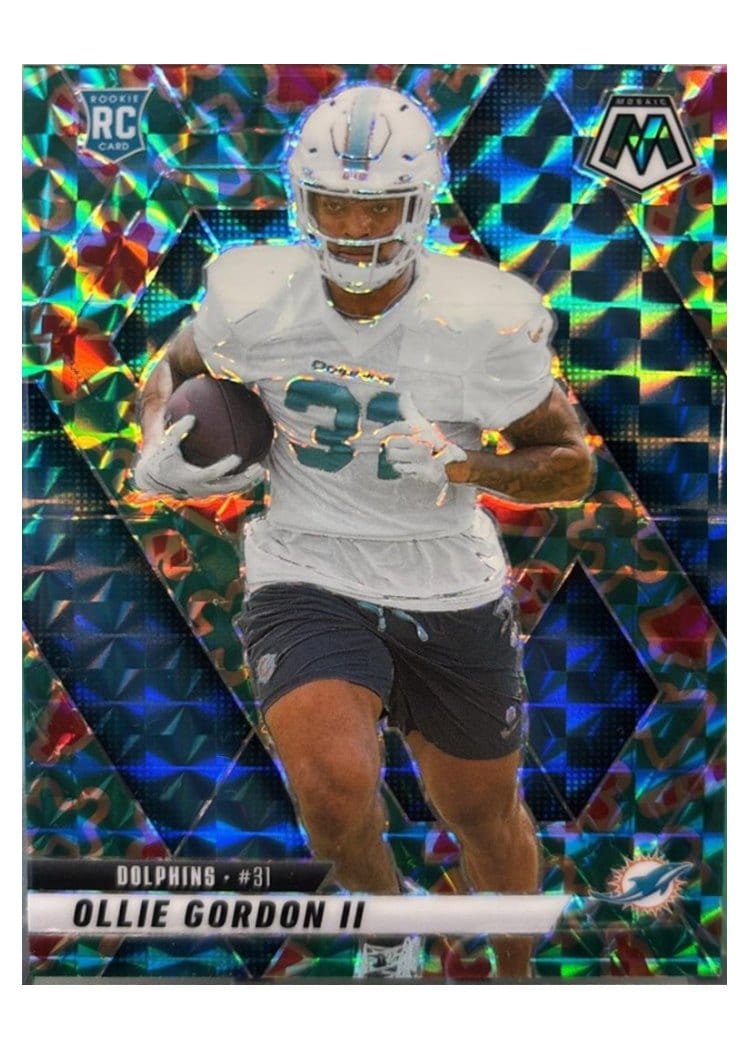 2025 Panini Mosaic Base Set Ollie Gordon II #310 card