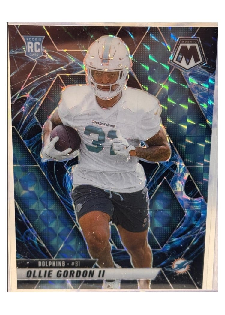2025 Panini Mosaic Base Set Ollie Gordon II #310 card