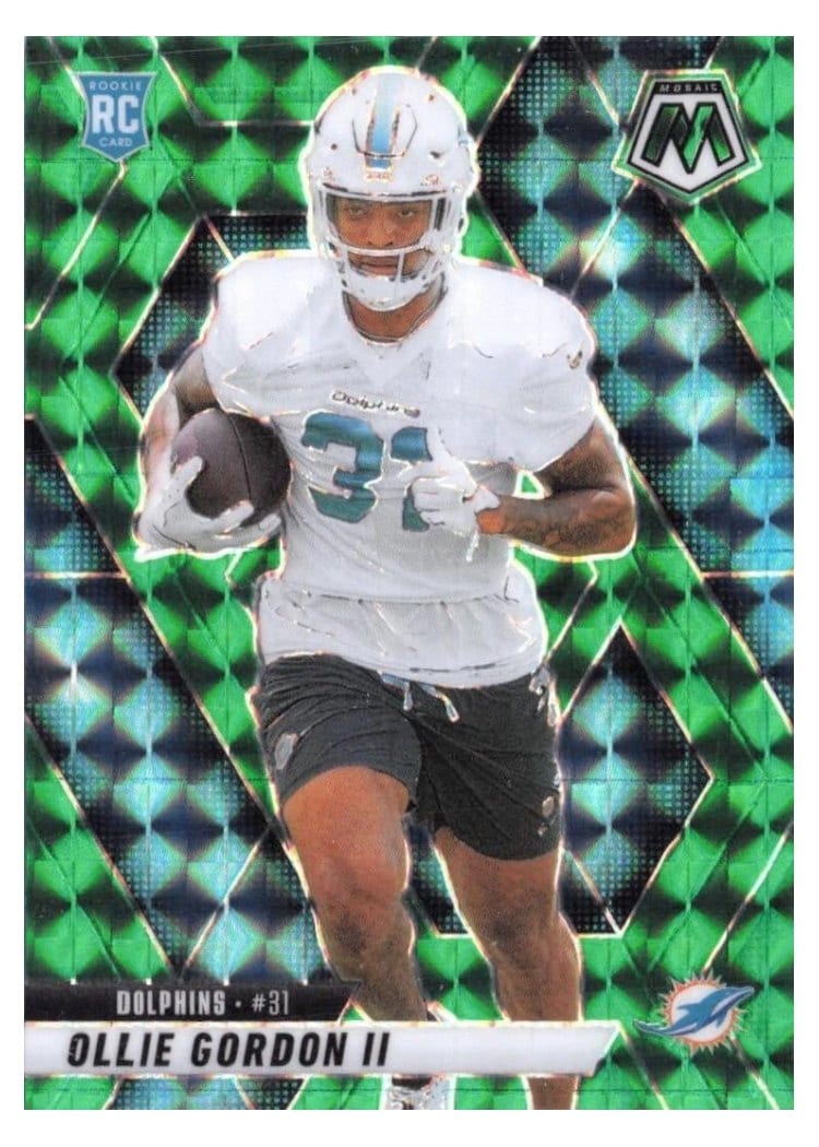 2025 Panini Mosaic Base Set Ollie Gordon II #310 card