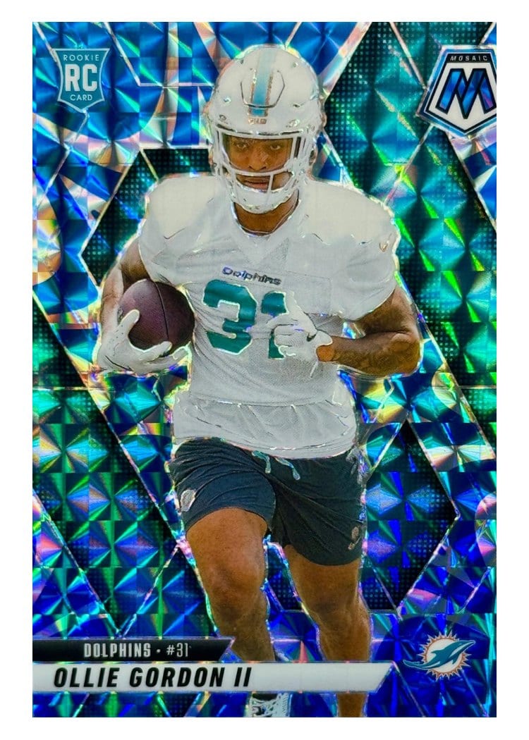 2025 Panini Mosaic Base Set Ollie Gordon II #310 card