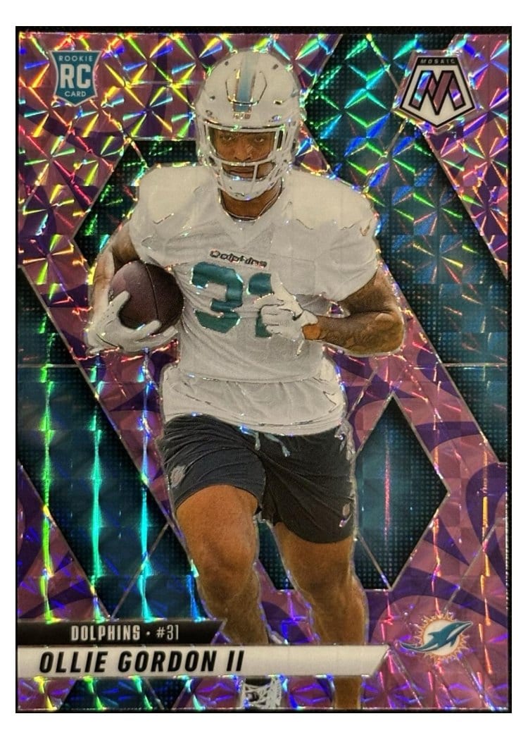 2025 Panini Mosaic Base Set Ollie Gordon II #310 card