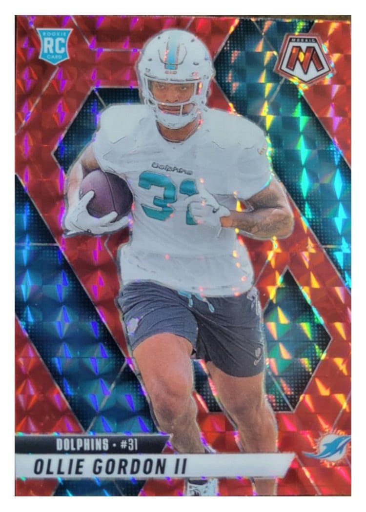 2025 Panini Mosaic Base Set Ollie Gordon II #310 card