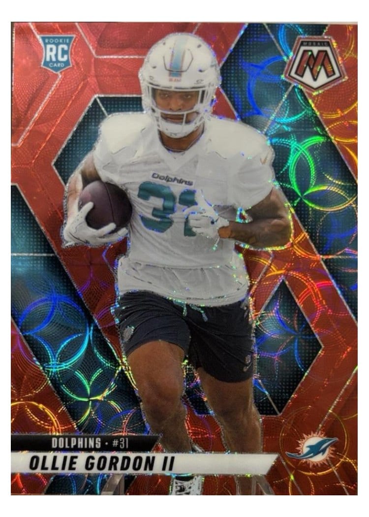 2025 Panini Mosaic Base Set Ollie Gordon II #310 card