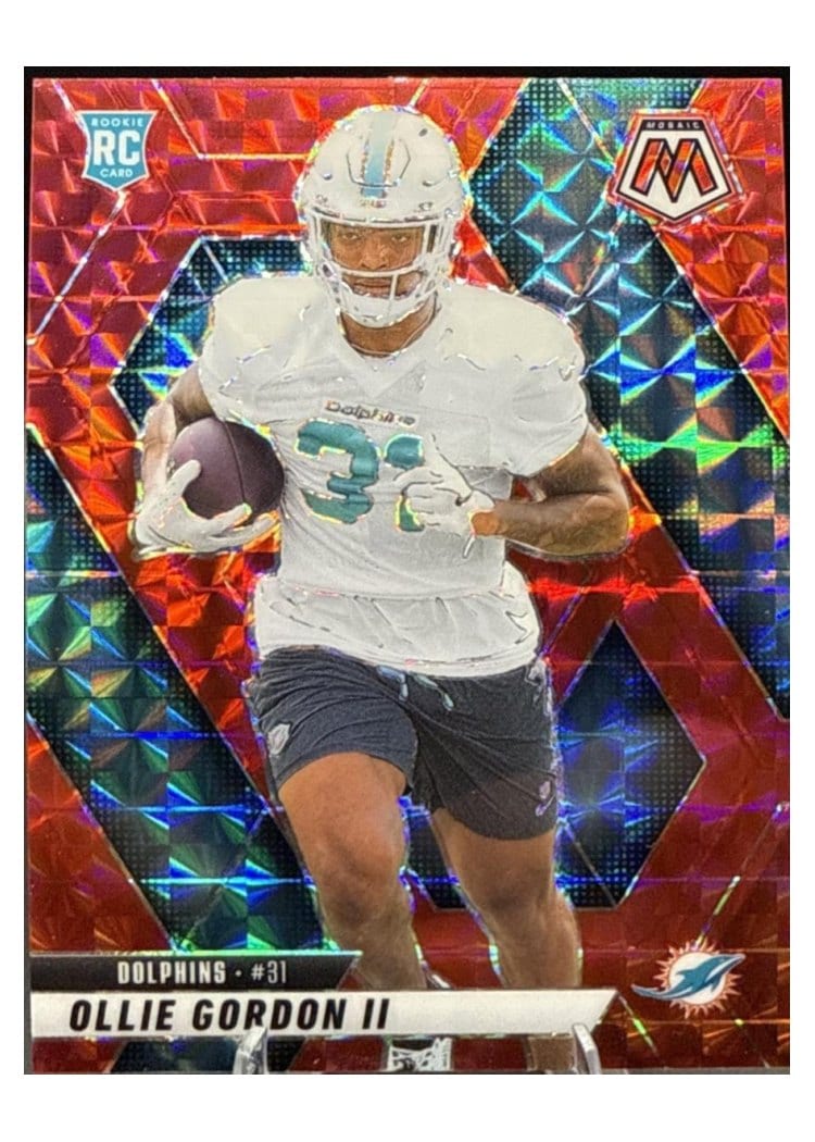 2025 Panini Mosaic Base Set Ollie Gordon II #310 card