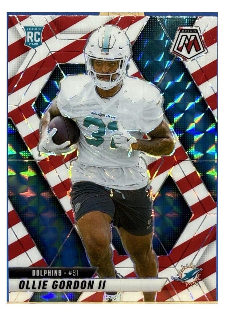 2025 Panini Mosaic Base Set Ollie Gordon II #310 card
