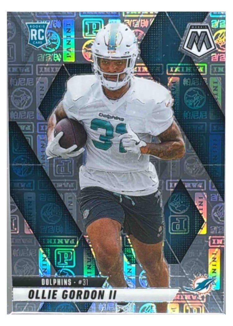 2025 Panini Mosaic Base Set Ollie Gordon II #310 card