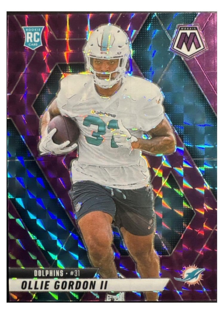2025 Panini Mosaic Base Set Ollie Gordon II #310 card