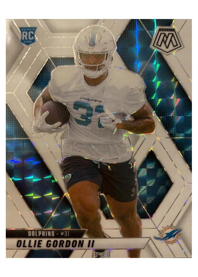 2025 Panini Mosaic Base Set Ollie Gordon II #310 card