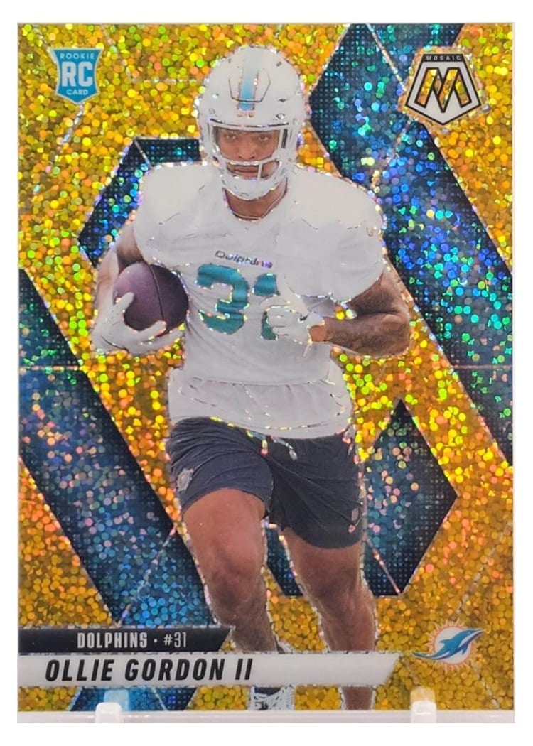 2025 Panini Mosaic Base Set Ollie Gordon II #310 card
