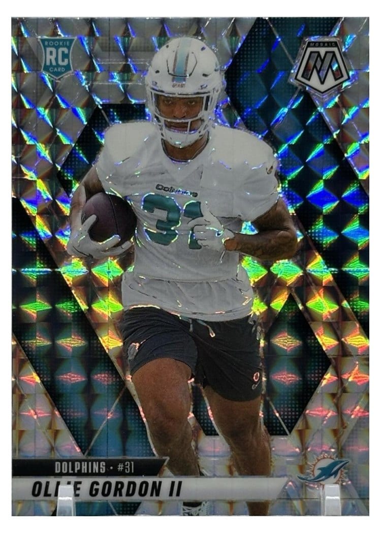 2025 Panini Mosaic Base Set Ollie Gordon II #310 card