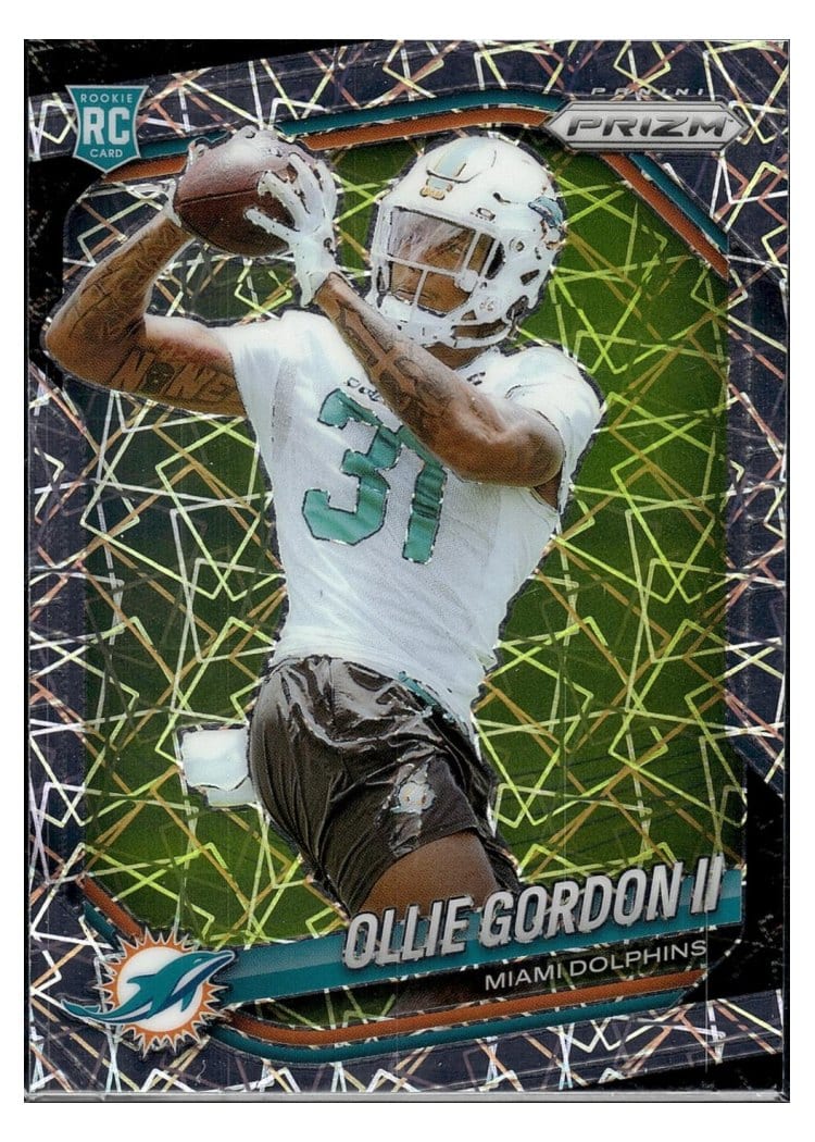 2025 Panini Prizm Base Set Ollie Gordon II #333 card