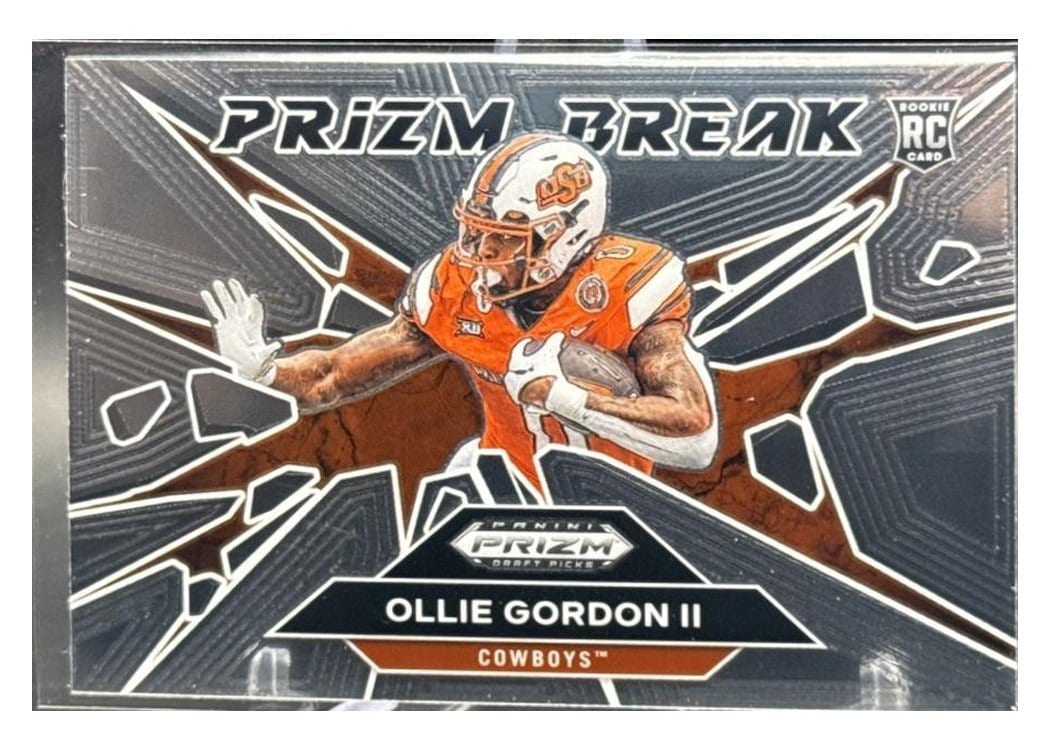 2025 Panini Prizm Draft Picks Prizm Break Ollie Gordon II #11