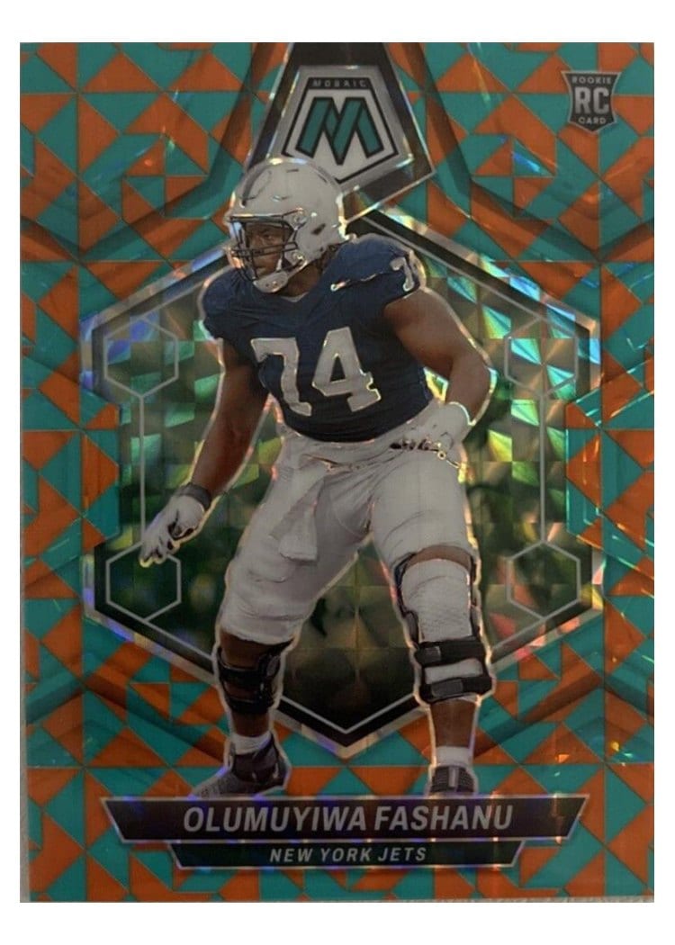 2024 Panini Mosaic Base Set Olumuyiwa Fashanu Tessellation #311 card