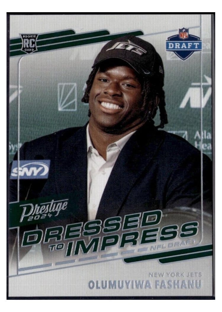 2024 Panini Prestige Dress to Impress NFL Draft Olumuyiwa Fashanu #DTI-OFU card