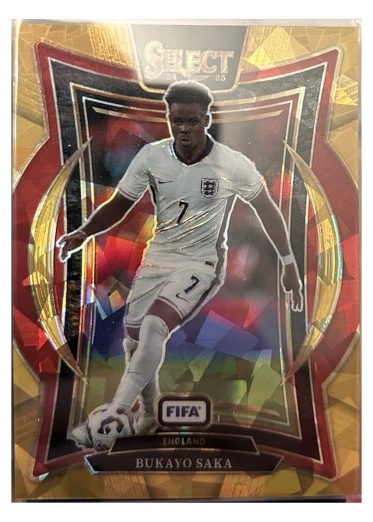 2024 Panini Select Base Set Olumuyiwa Fashanu Gold Prizm #66 card