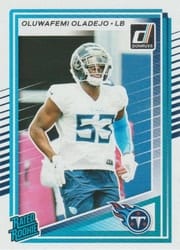 2025 Donruss Base Set Oluwafemi Oladejo #384 card