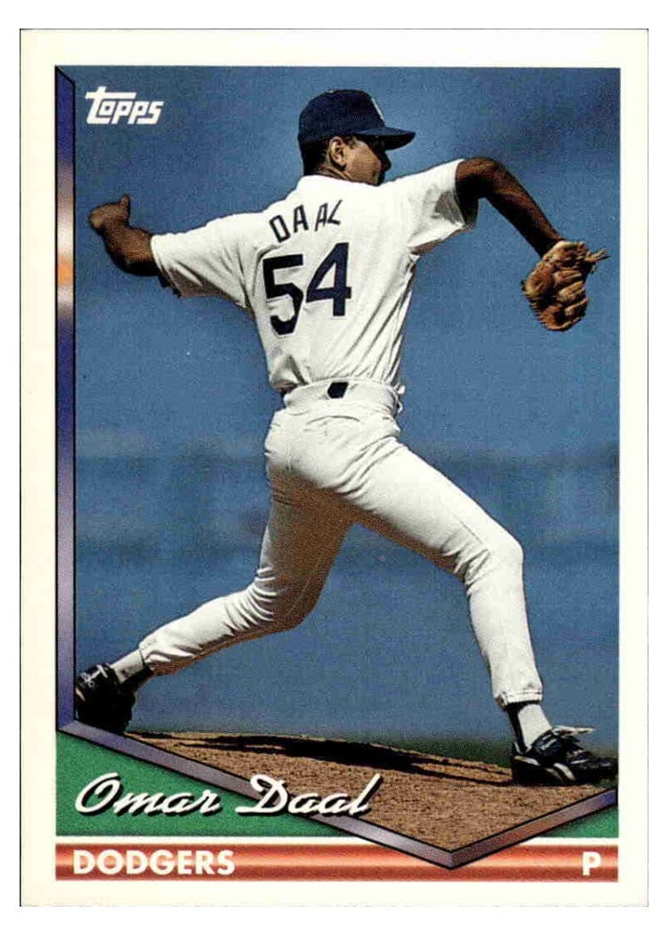 1994 Topps Base Set Omar Daal #29 card