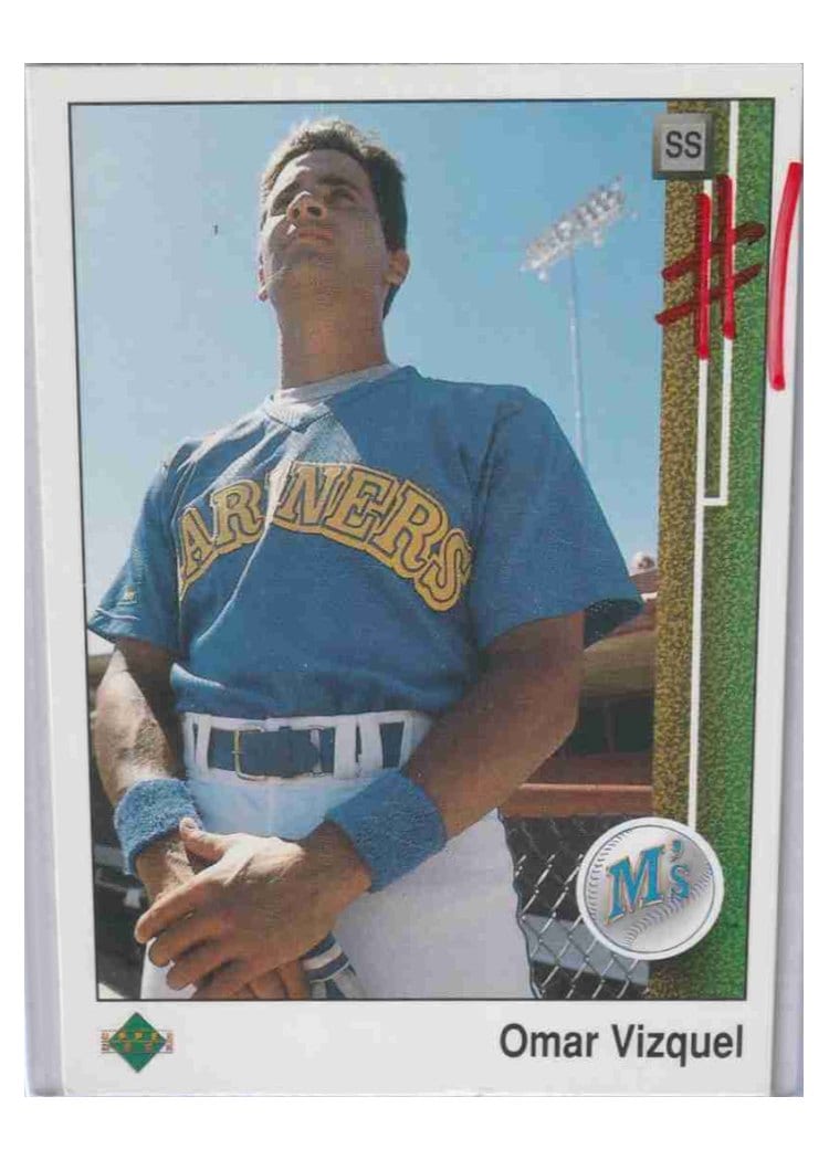 1989 Upper Deck Base Set Omar Vizquel #787 card