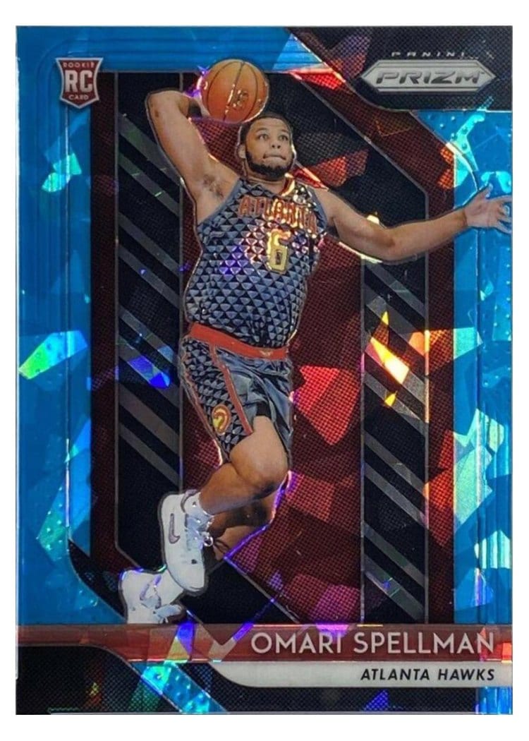 2018-19 Panini Prizm Base Set Omari Spellman #88 card
