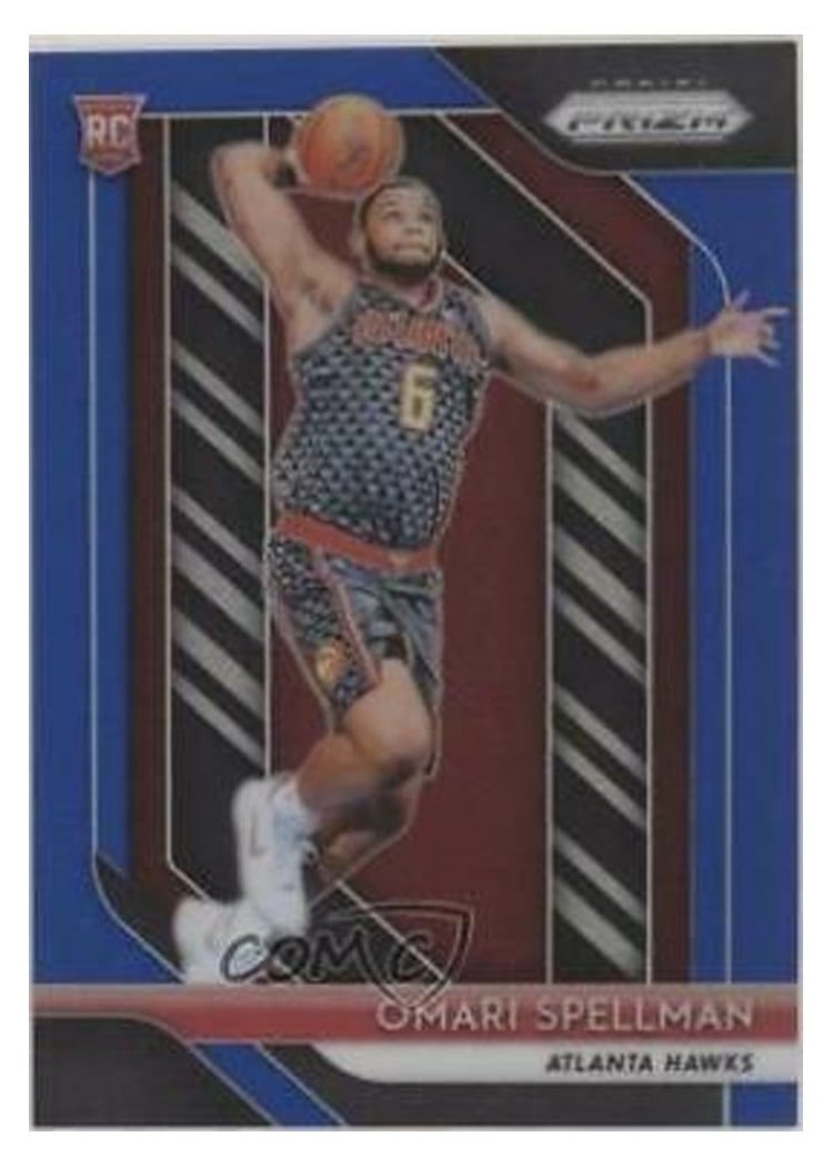 2018-19 Panini Prizm Base Set Omari Spellman #88 card