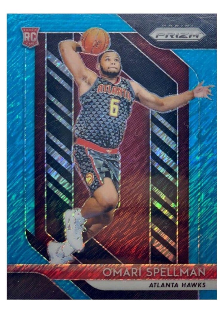 2018-19 Panini Prizm Base Set Omari Spellman #88 card