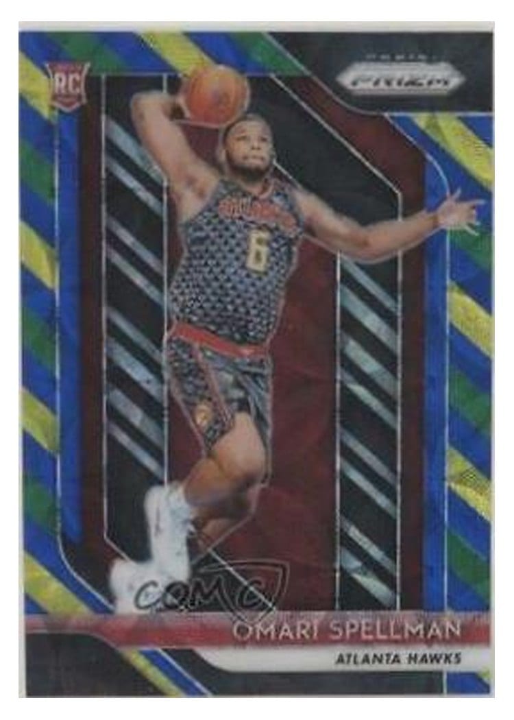 2018-19 Panini Prizm Base Set Omari Spellman #88 card
