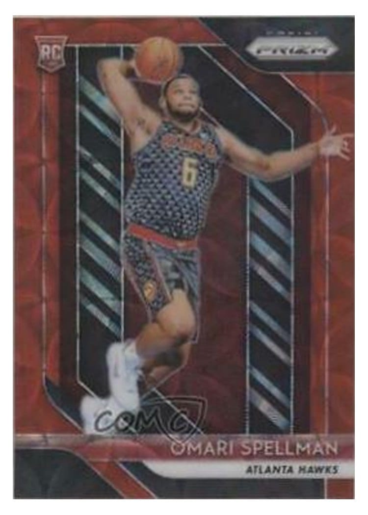 2018-19 Panini Prizm Base Set Omari Spellman #88 card