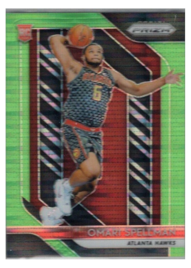 2018-19 Panini Prizm Base Set Omari Spellman #88 card