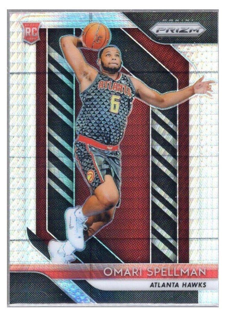 2018-19 Panini Prizm Base Set Omari Spellman #88 card