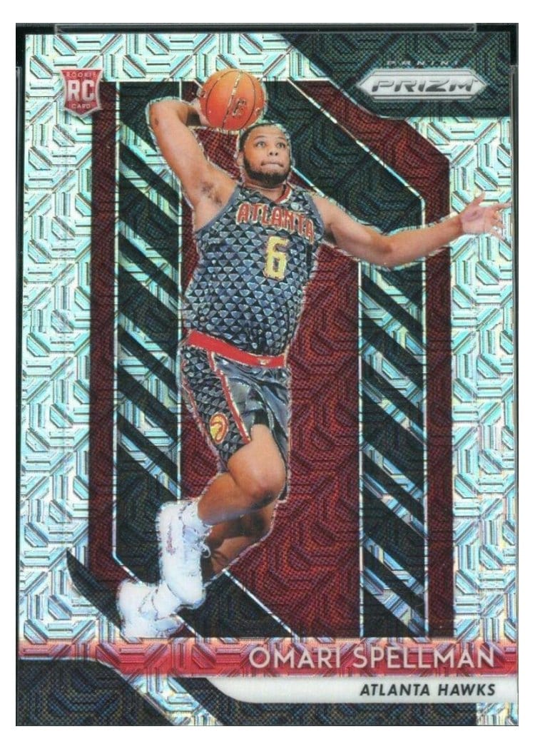 2018-19 Panini Prizm Base Set Omari Spellman #88 card